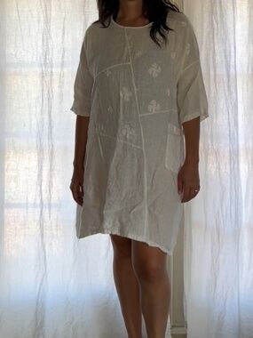 adrianna papell sharkbite hem beaded dress Vintage Beaded Midi Fairy Dress With Sharkbite Hem In Olive-Olive / Regular / 0